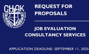 RFP for CHAK Job Evaluation Services 