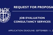 RFP for CHAK Job Evaluation Services 