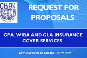 RFP for provision of GPA, WIBA AND GLA Insurance Cover Services