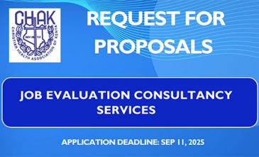 RFP for CHAK Job Evaluation Services 