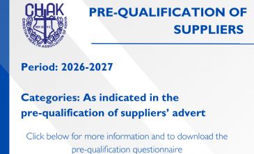 Supplier pre-qualification 2026-2027 